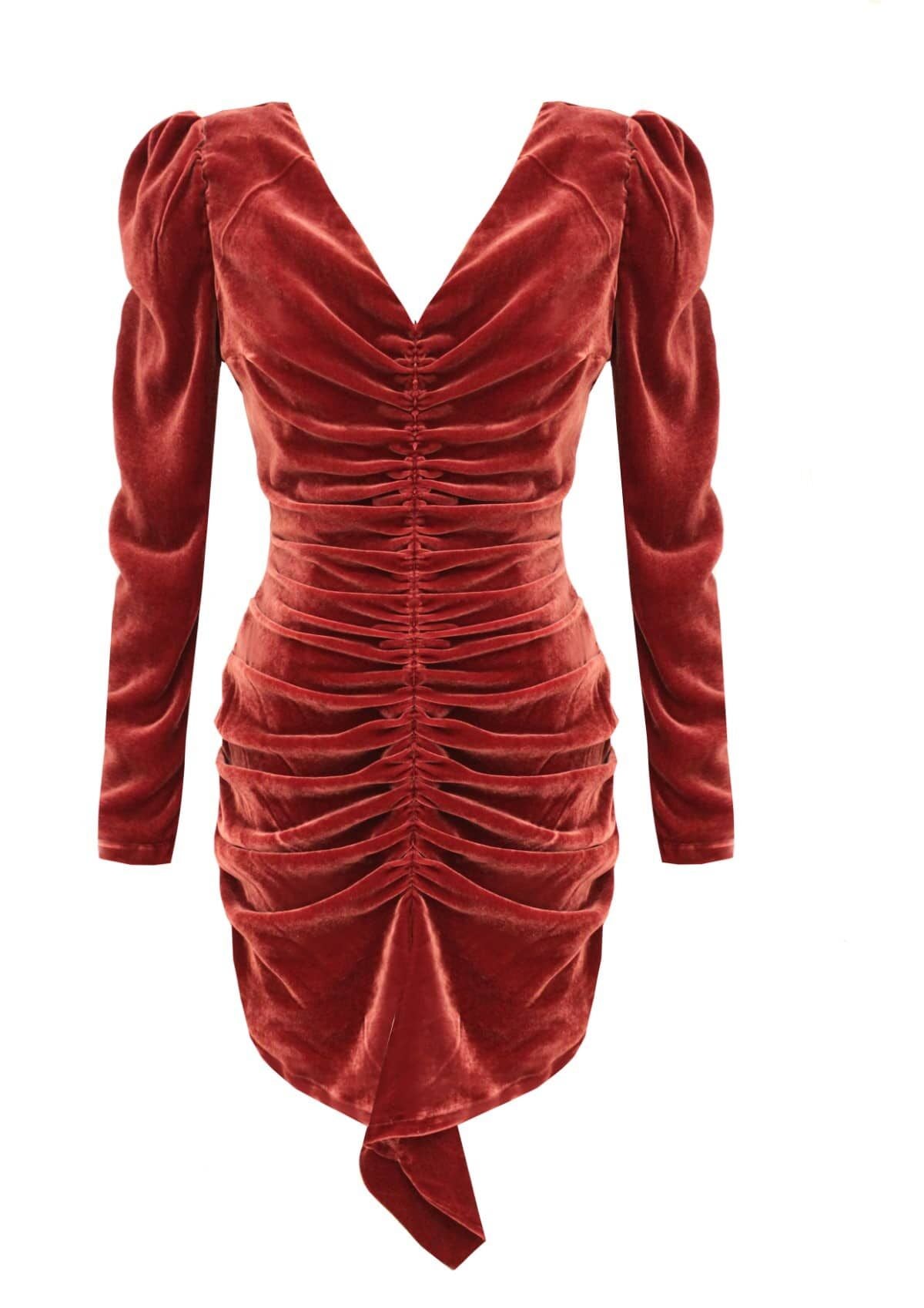 Cashel Velvet Mini Dress