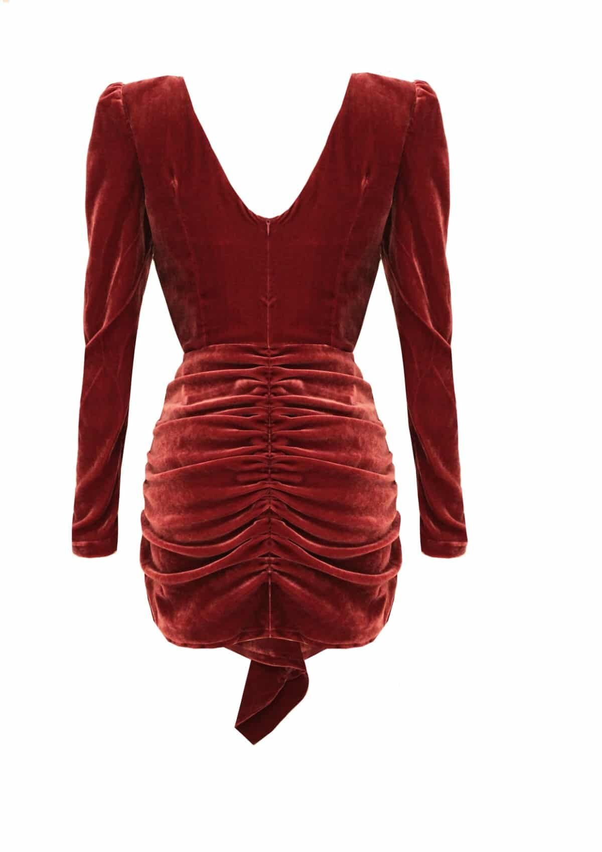 Cashel Velvet Mini Dress