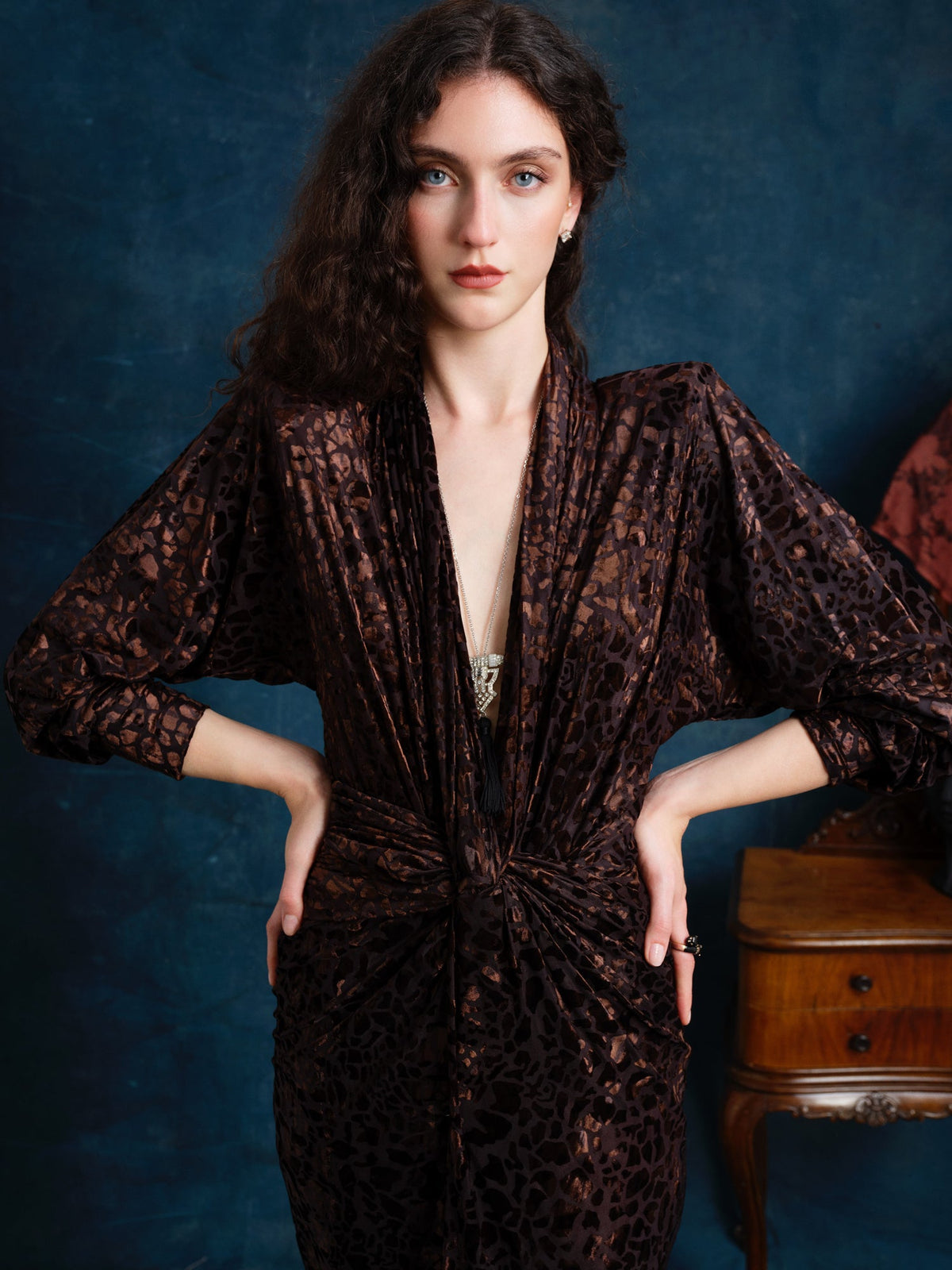 Colette Velvet Maxi Dress