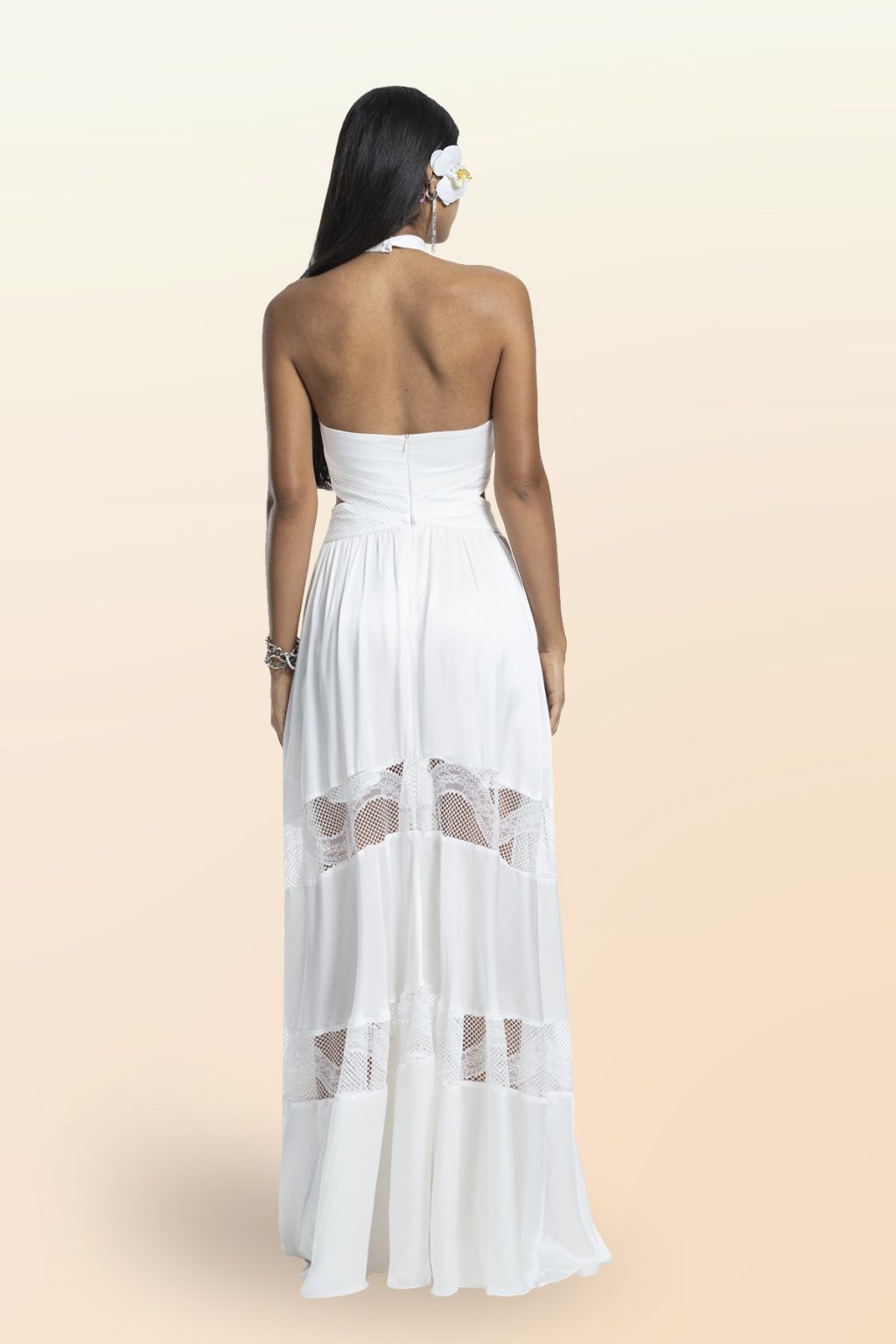 Asia Silk Maxi Dress