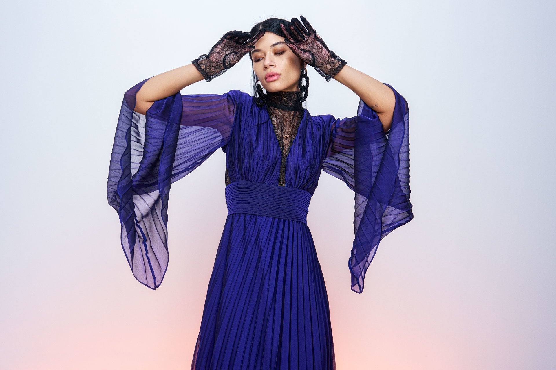 Lotus Maxi Evening Dress