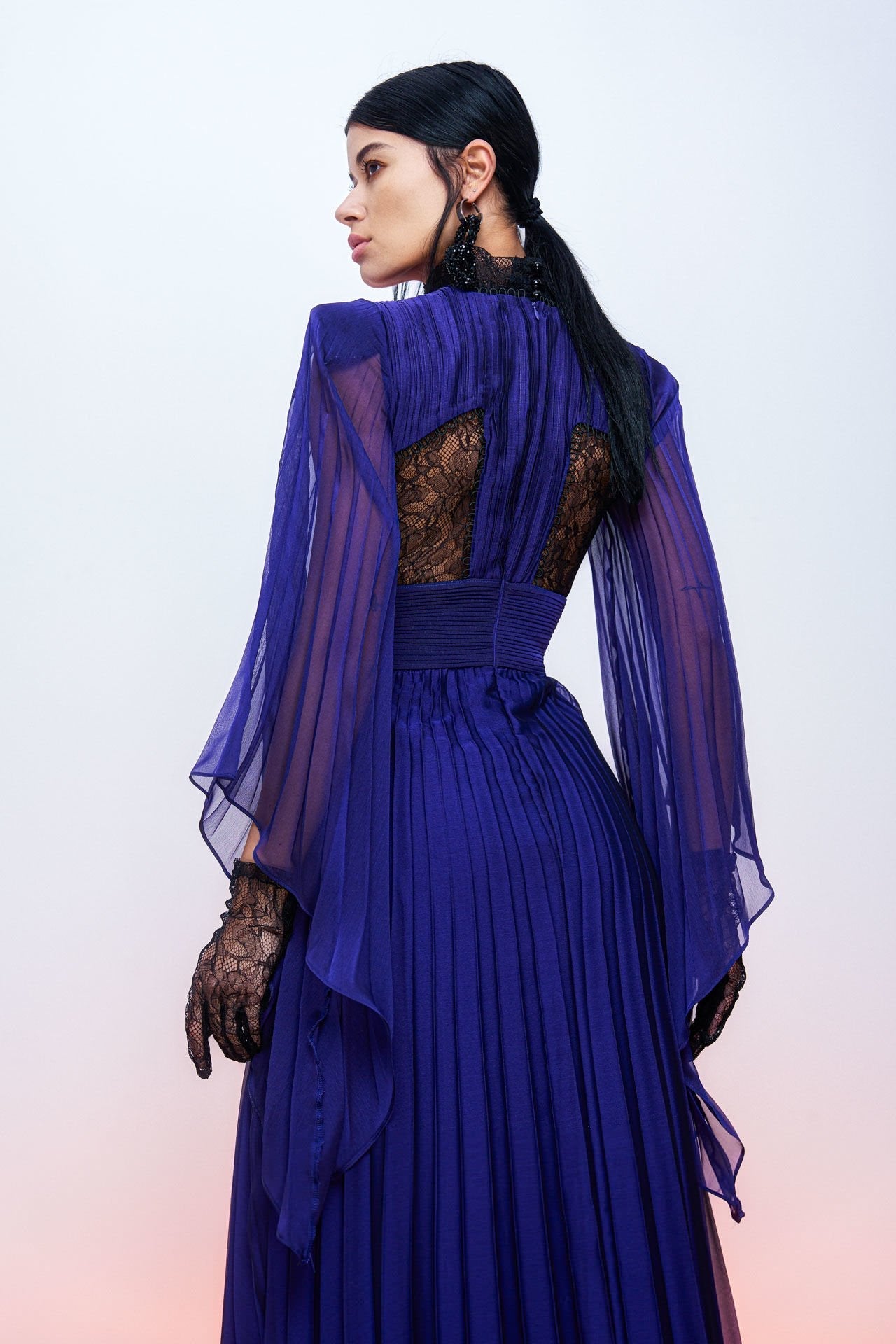 Lotus Maxi Evening Dress