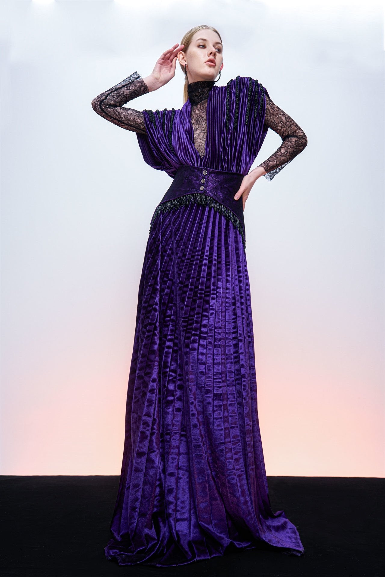 Mahi Velvet Maxi Dress