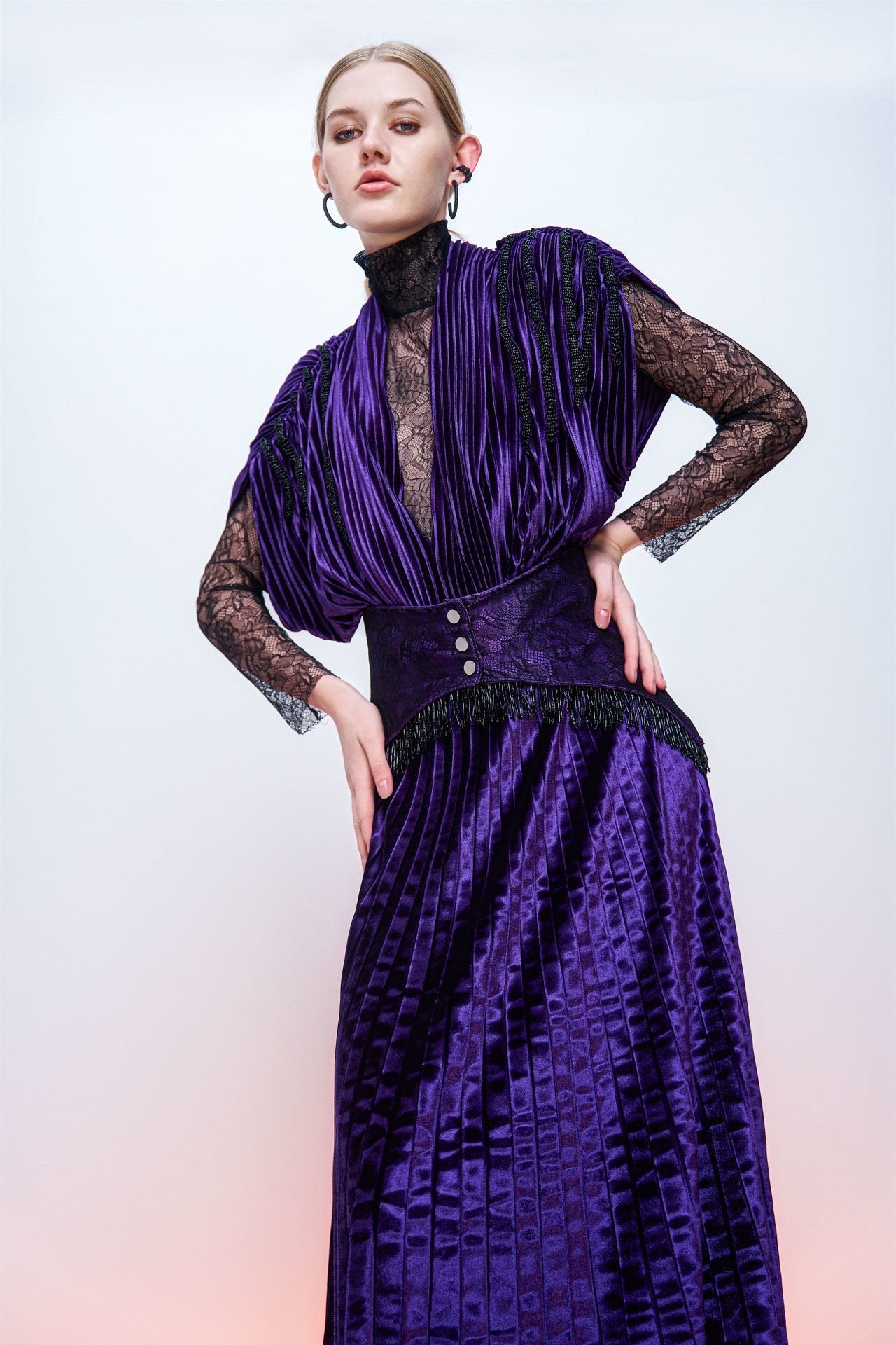 Mahi Velvet Maxi Dress