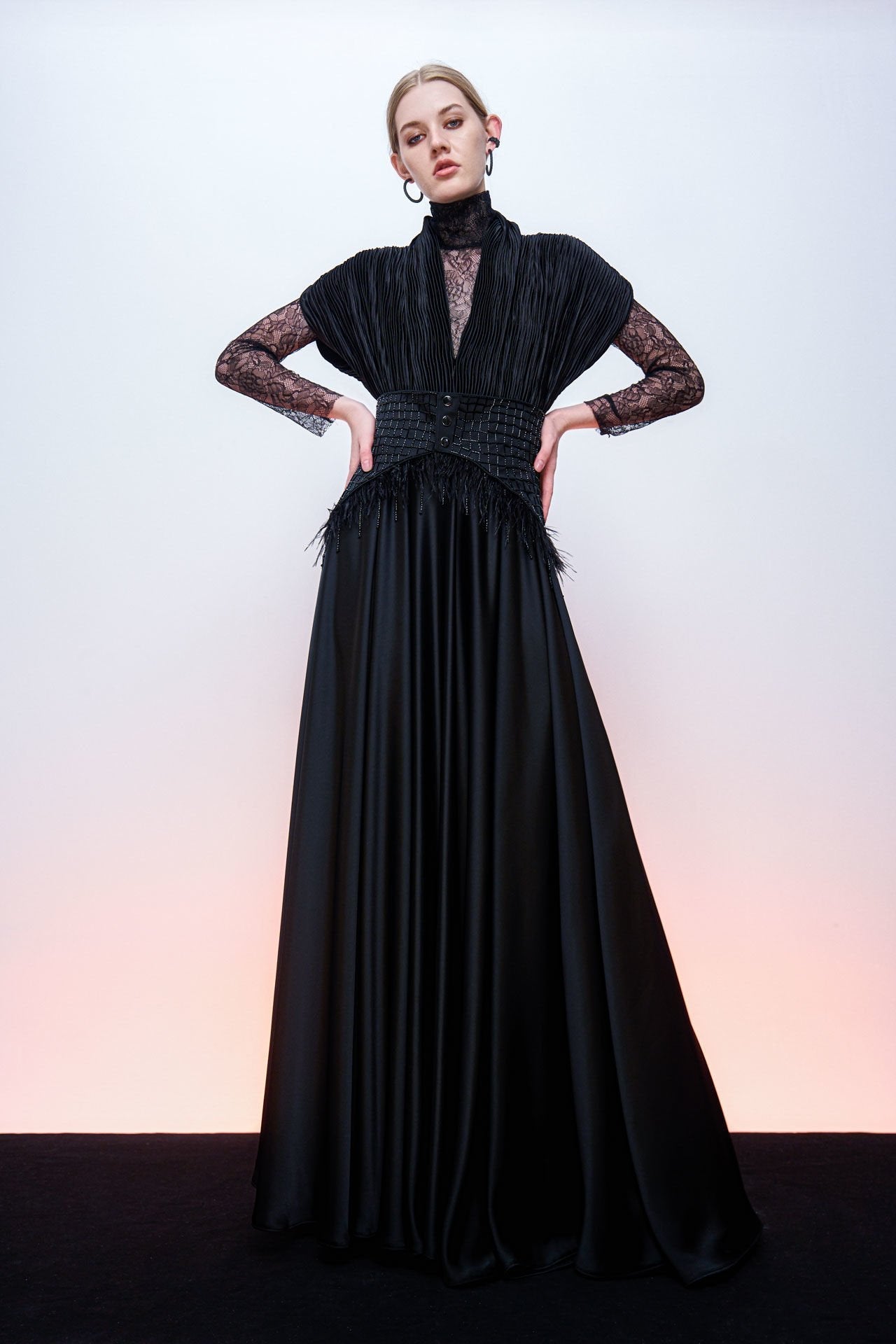 Mahi Satin Maxi Dress