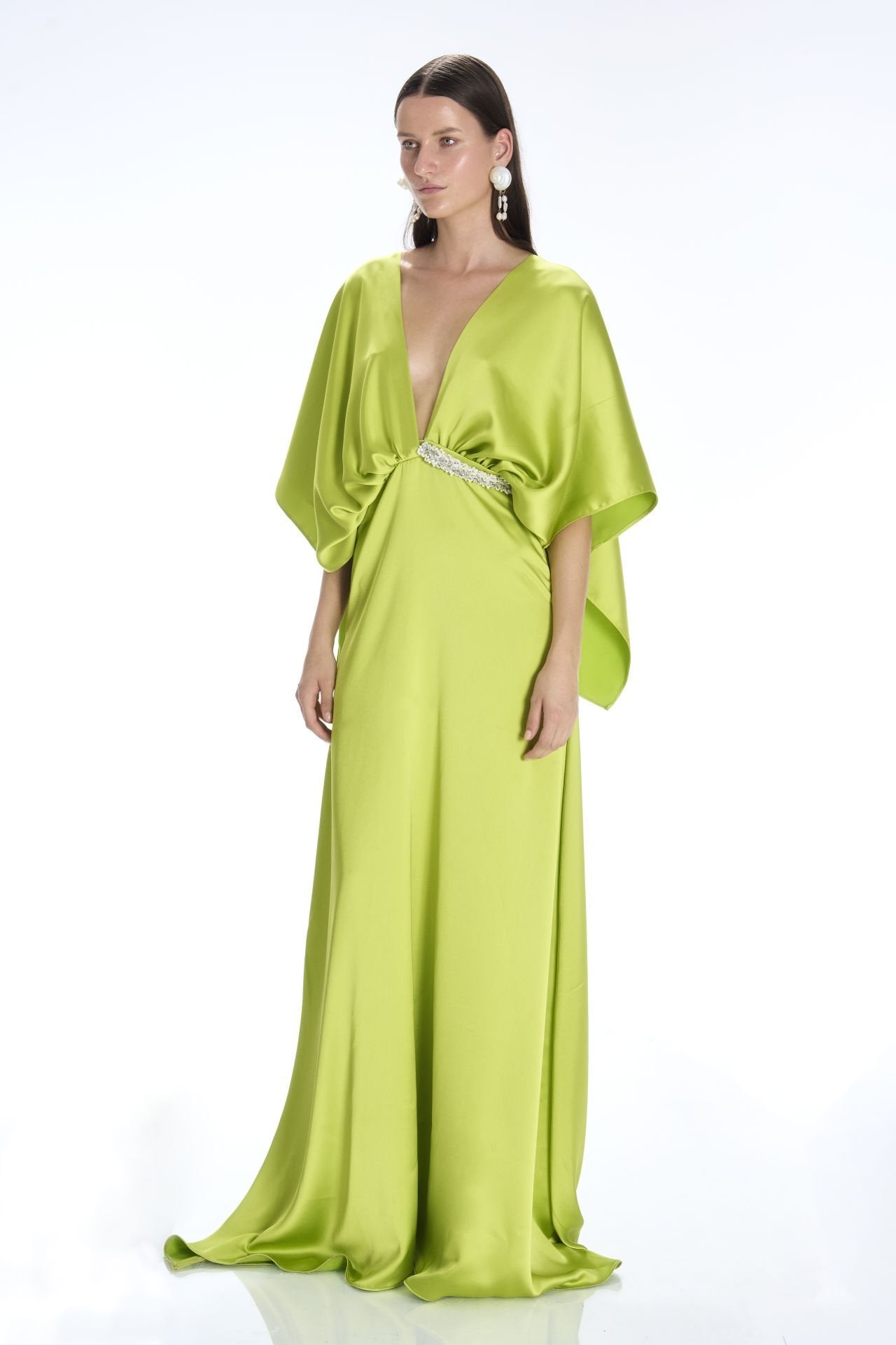 Biel Satin Maxi Dress