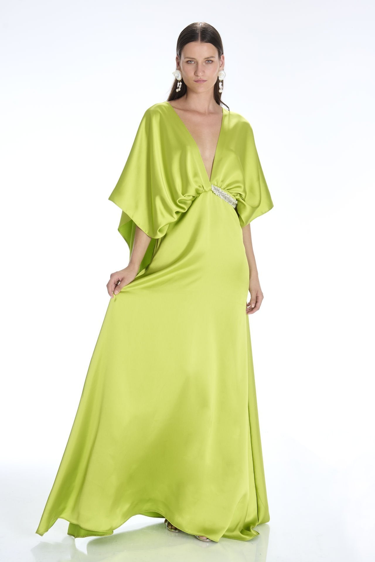 Biel Satin Maxi Dress