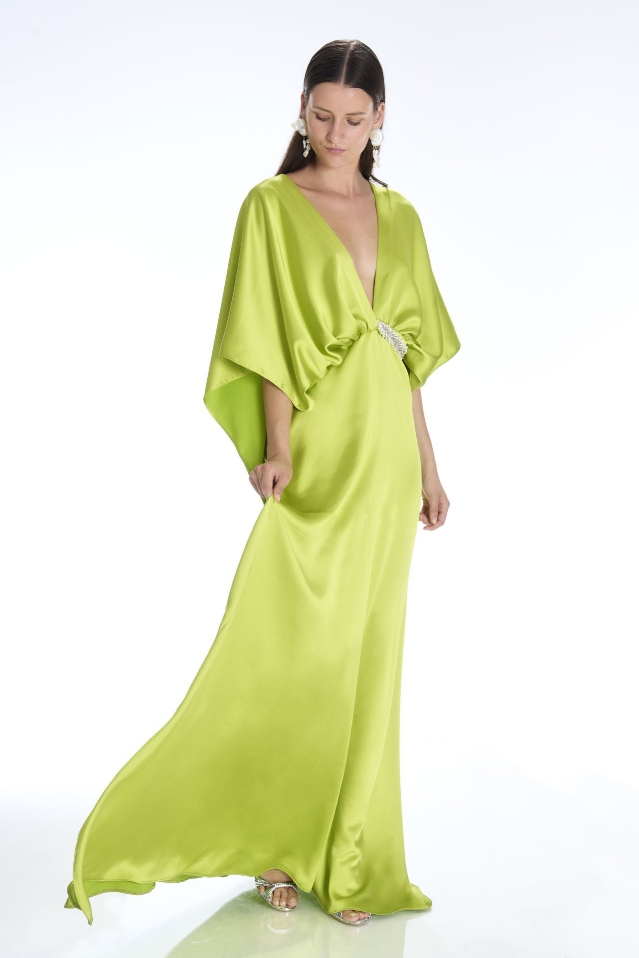Biel Satin Maxi Dress
