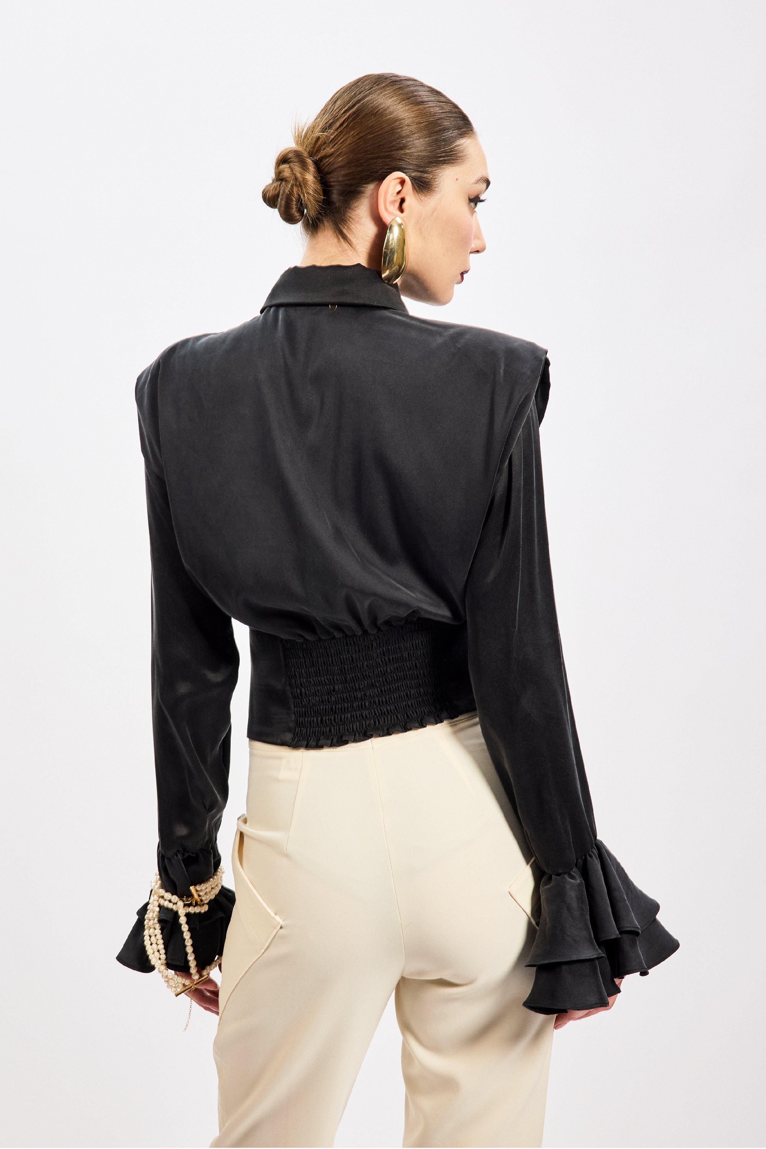 Freesia Silk Shirt