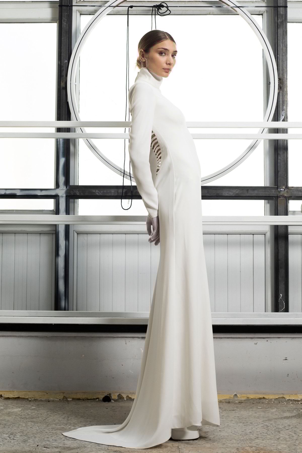 Nero Maxi Evening Dress