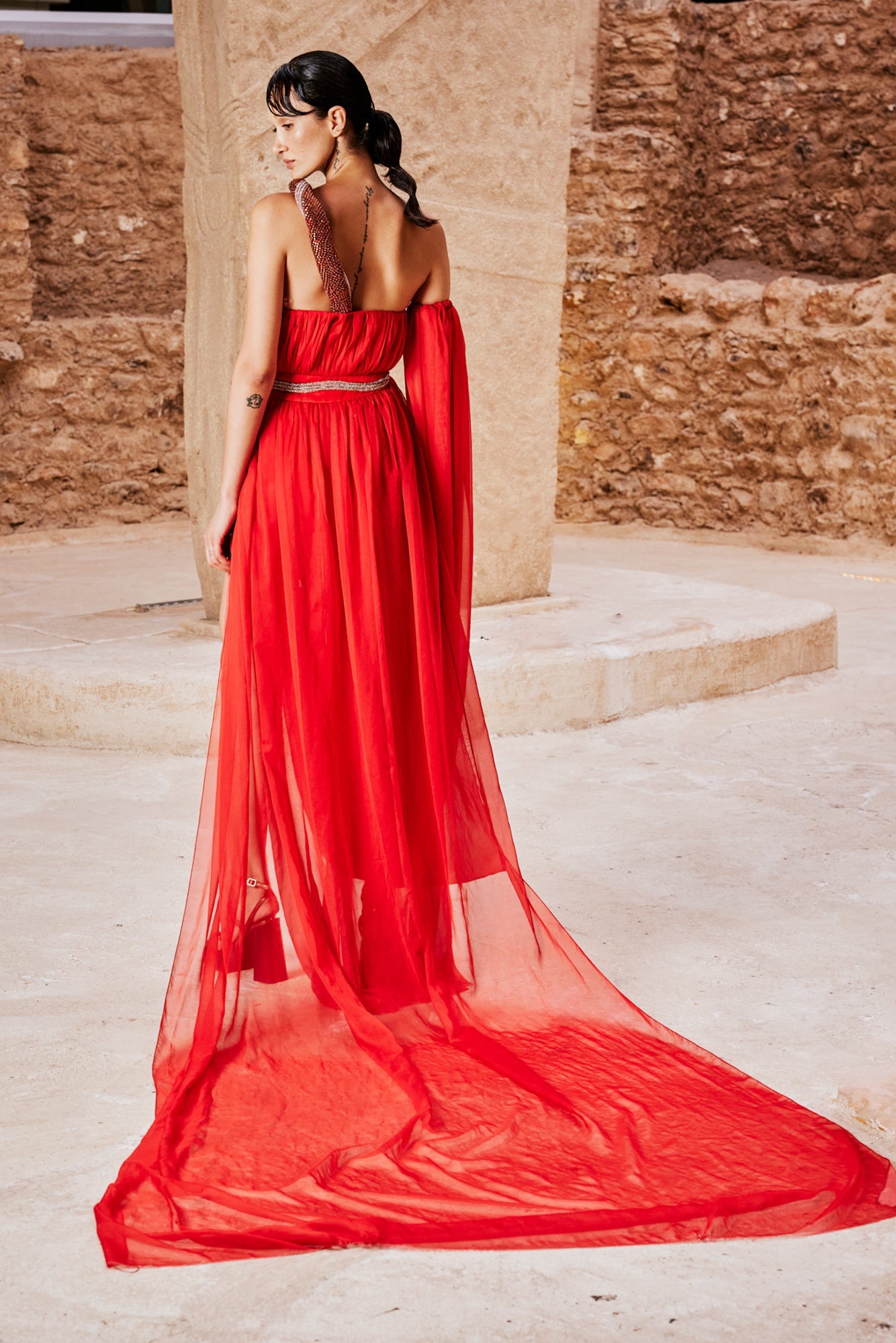 Florantine Maxi Evening Dress