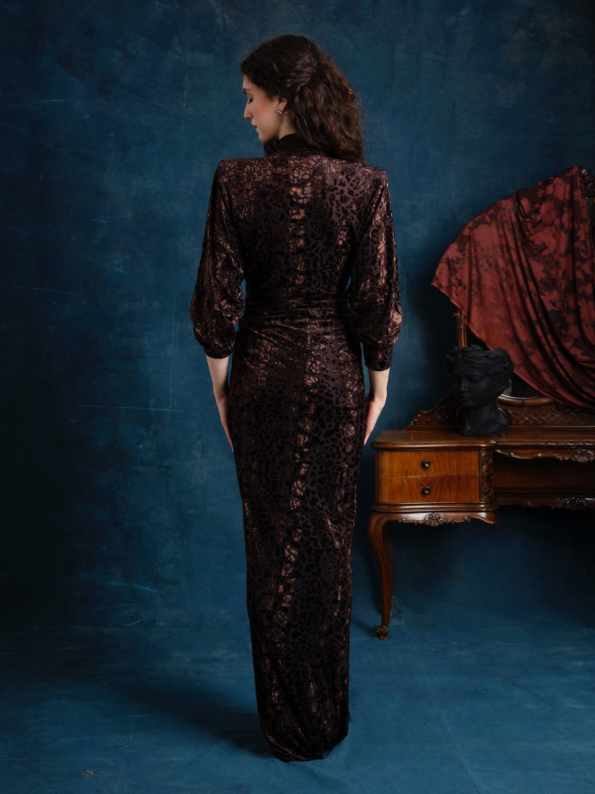 Colette Velvet Maxi Dress