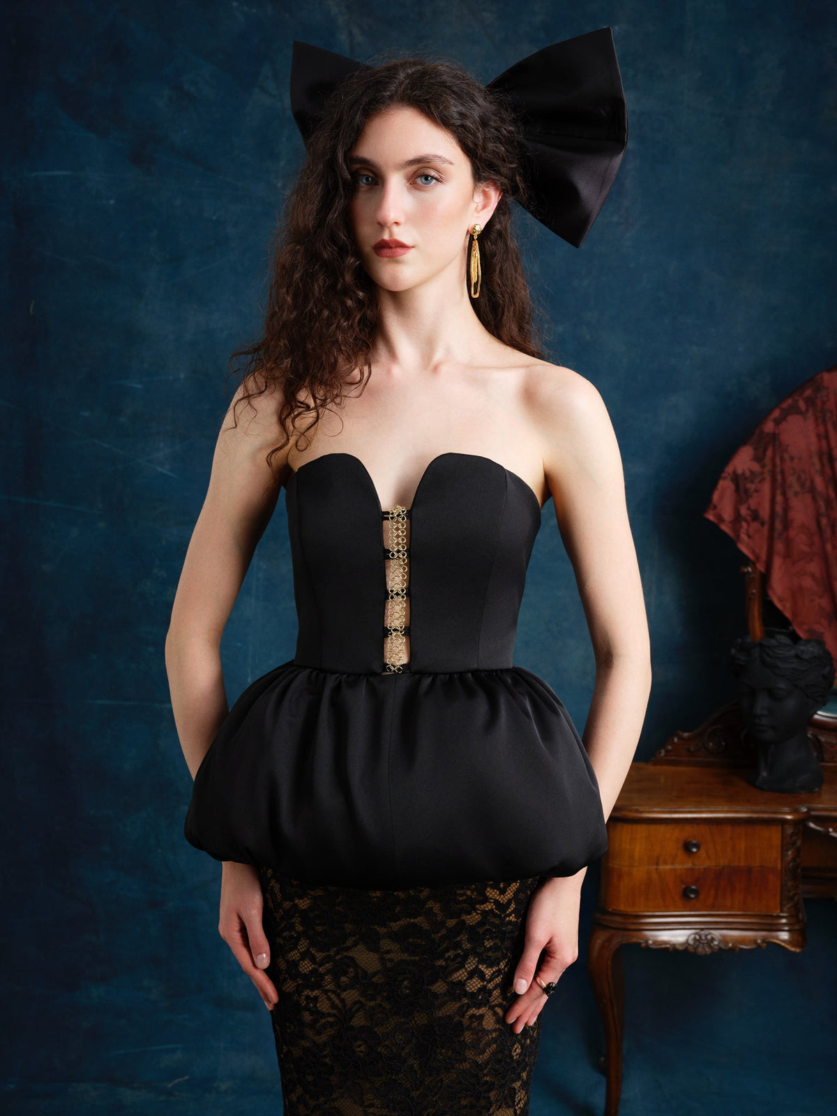 Camille Satin Corset