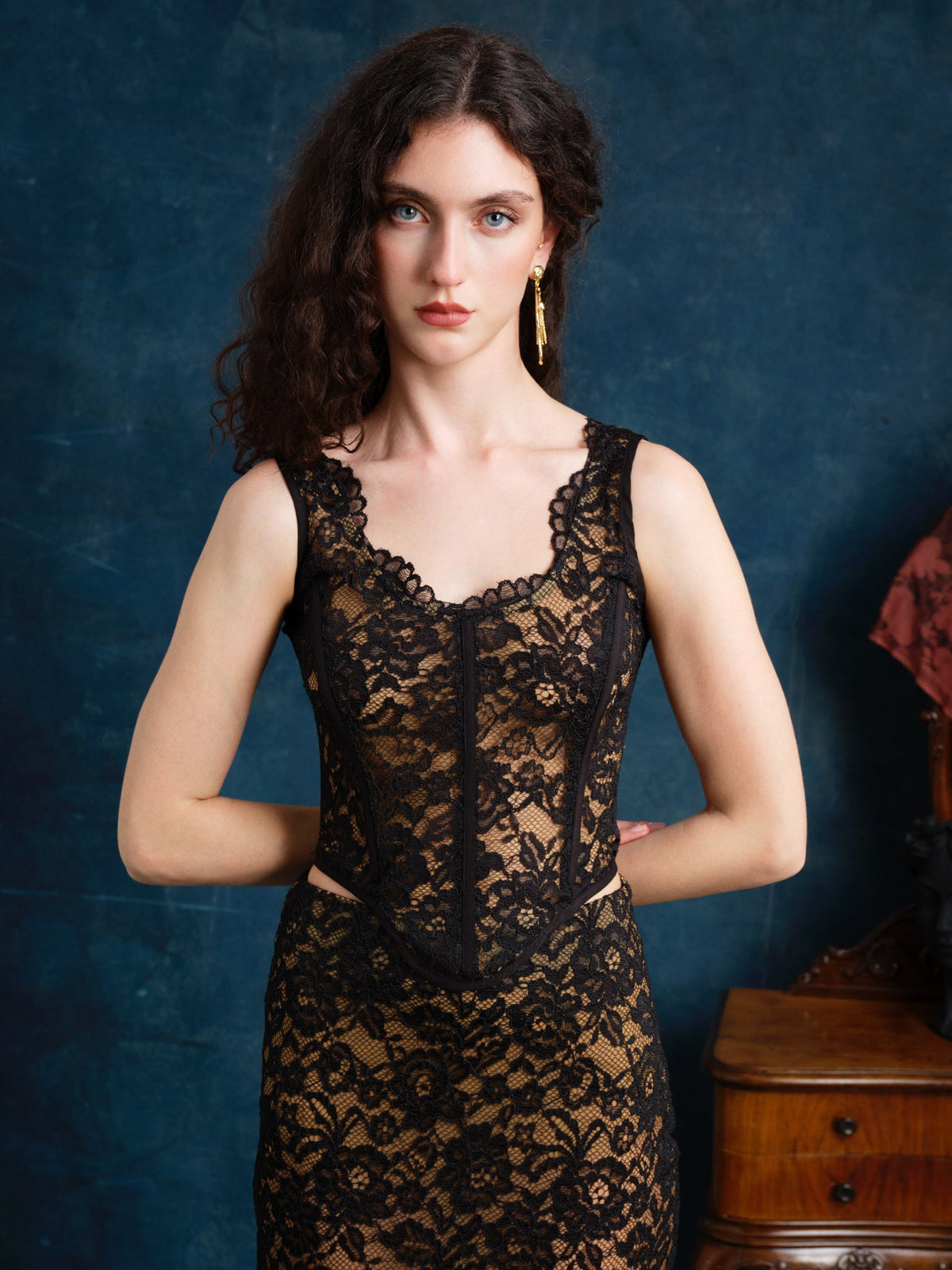 Gaia Lace Top