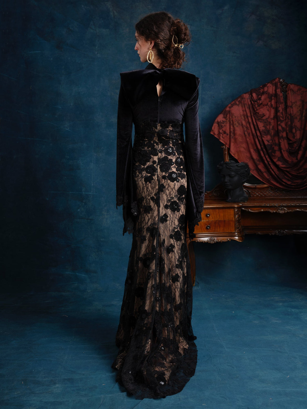 Gabriela Lace Maxi Dress