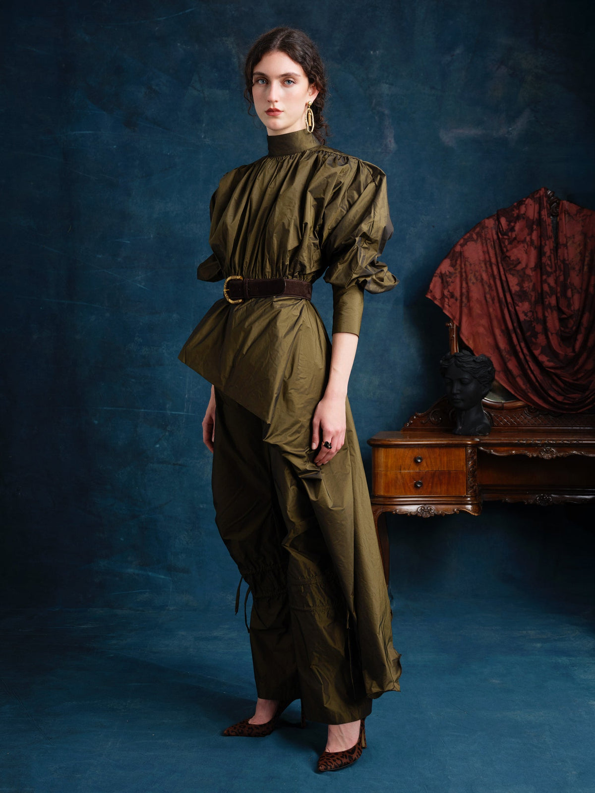 Bianca Taffeta Pants