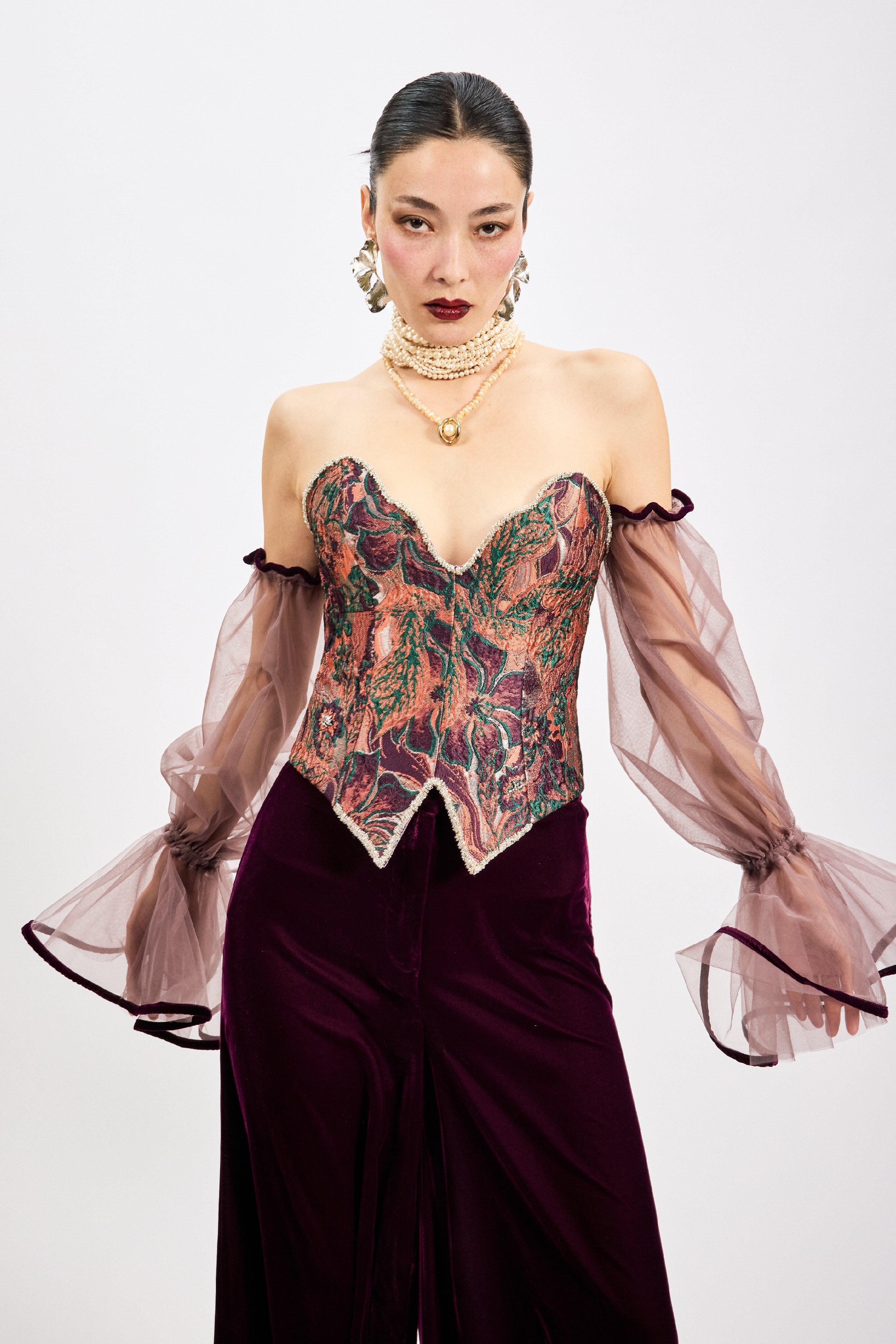 Peony Corset Top